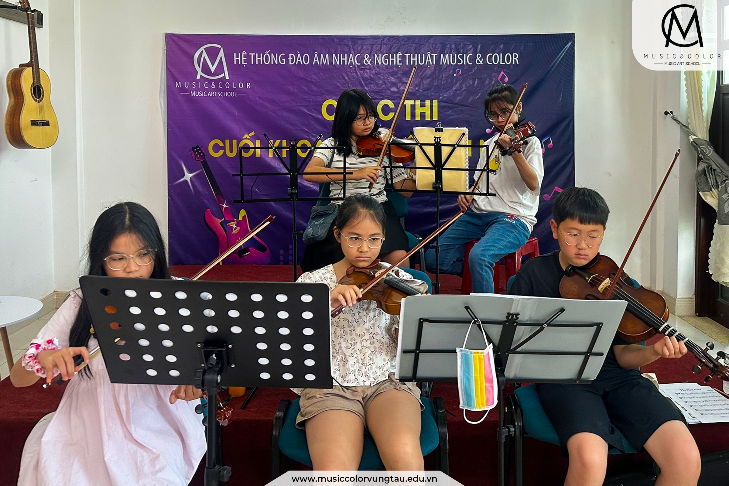 Học Viên Tại Trung Tâm Music & Color - Vũng Tàu.