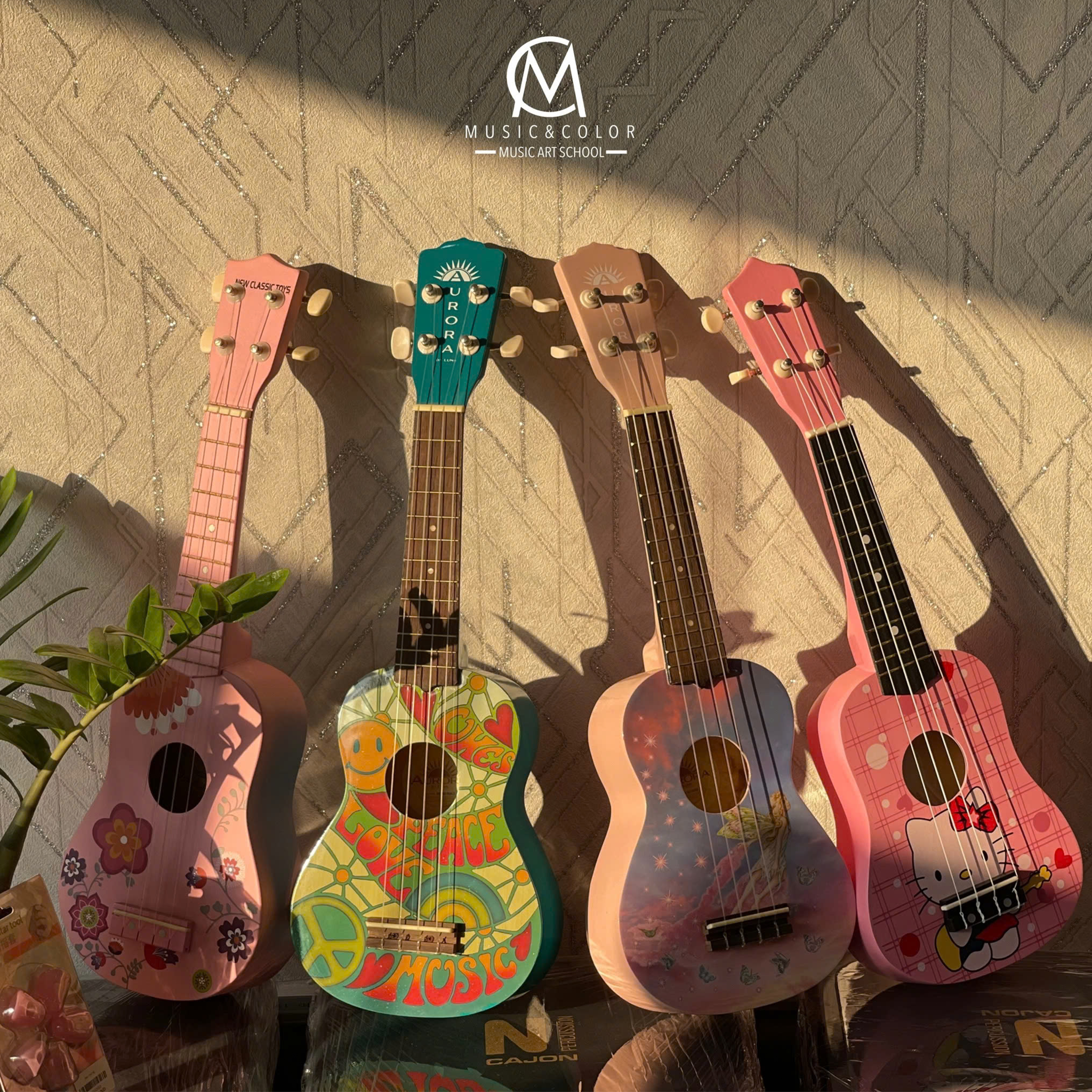 Đàn Ukulele - Trung Tâm Âm Nhạc & Nghệ Thuật Music & Color Vũng Tàu.